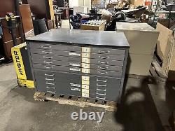 10 DR Flat File Blue Print in Gray