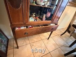 100 Yr Antique China Cabinet