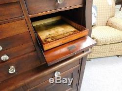 100 year old mahogany Dental Cabinet