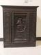 17th Century Charles Ii English Oak Carved Cabinet Dated 1653