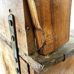 18 TALL SALESMAN SAMPLE MINIATURE Wood HOOSIER CABINET Antique Vintage RARE