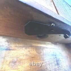 18 TALL SALESMAN SAMPLE MINIATURE Wood HOOSIER CABINET Antique Vintage RARE