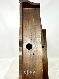 18 TALL SALESMAN SAMPLE MINIATURE Wood HOOSIER CABINET Antique Vintage RARE