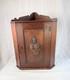 1800's Primitive Corner Cabinet Shelf Pine Americana