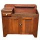 1800s Pennsylvania Dry Sink Cabinet Patina Drawer Cupboard Old Surface