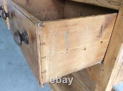 18th-19th Century 3 Pc. English Pine Welsh Dresser With Pot Board And Plate Rack