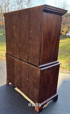 18th Century George I Cabinet on Chest Shipping Available