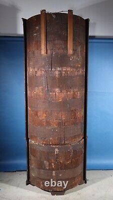 18th Century Georgian Mahogany Glass Display Side Cabinet Bookcase