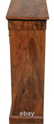 19 Century French Wood & Glass Vitrine Display Cabinet From LONDON