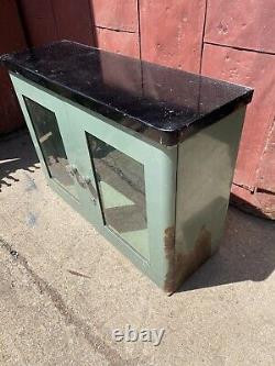 1900s Antique AS Aloe Medical Cabinet Kitchen Bathroom Industrial Dental Rustic