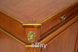 1900s French Antique Walnut Louis XVI 2 Door Server/Cabinet Amazing Condition