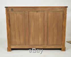 1900s French Antique Walnut Louis XVI 2 Door Server/Cabinet Amazing Condition