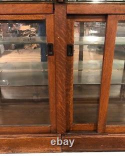 1900s Pharmacy Back Bar 20 Ft Apothecary Display Cabinet 1890-1900 Original