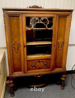 1910 Antique China Cabinet, Buffalo NY