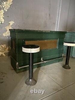 1930s Packard Country Store Mercantile Counter Farmhouse Bar Kitchen Island