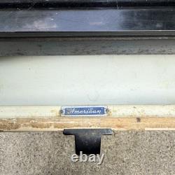 1940s Art Deco Dental Cabinet Industrial Medical Chest Dresser Tan 10 Drawer VTG