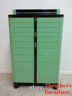 1940s Art deco Dental Cabinet Industrial Medical Chest Dresser American Cabinet