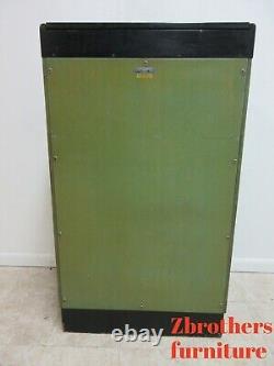 1940s Art deco Dental Cabinet Industrial Medical Chest Dresser Green Stain