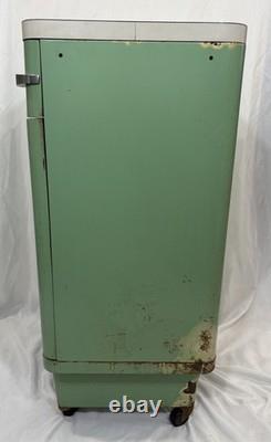 1940s Royal Metal Manufacturing Cabinet Nightstand Norman Bel Geddes Kem Weber