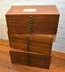 1950 Ply Eight Draw Cabinet Speicmen Collectors Card Index Holder Library