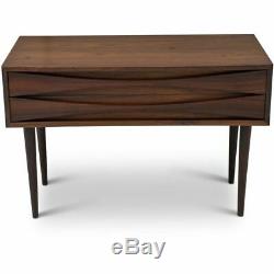 1960s Original Vintage Arne Vodder Two Drawer Nightstand Console Sibast Denmark