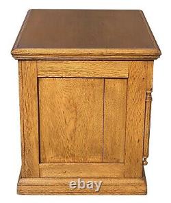 19th C Antique Victorian 6 Drawer Oak Spool Cabinet / Sewing Cabinet