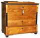 19th C. Biedermeier Commode, Chest Of Drawers. D12