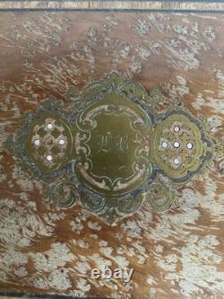 19th C. French Liquor Cabinet cave à liqueur Just Cabinet For Restoration