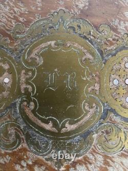 19th C. French Liquor Cabinet cave à liqueur Just Cabinet For Restoration