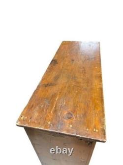 19th Century Pine Punch Tin Pie Safe