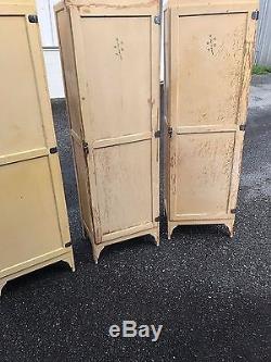 3 Macy's 1920's Chimney Cabinets or Kitchen Cupboards French Country Primitive