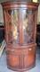 #305 Mah Drexel Antique Mahogany Wood Corner China Cabinet Curio Drawers Storage