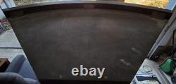 #305 MAH Drexel Antique Mahogany Wood Corner China Cabinet Curio Drawers Storage