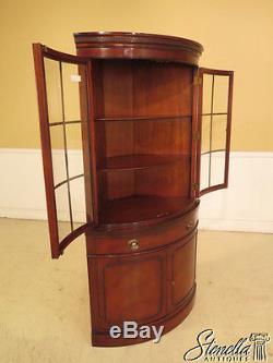 39182E DREXEL Travis Court Collection 1940 s Mahogany Corner Cabinet