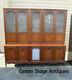 57769 T1 Henredon Breakfront China Cabinet Curio Quality 7 Section Unit