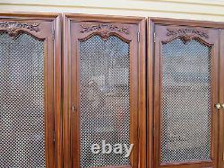 57769 T1 HENREDON Breakfront China Cabinet Curio QUALITY 7 Section UNIT