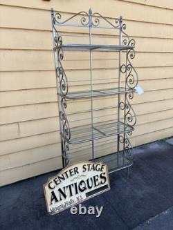 61594 QUALITY MADE Iron Kitchen Bakers Rack