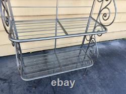 61594 QUALITY MADE Iron Kitchen Bakers Rack