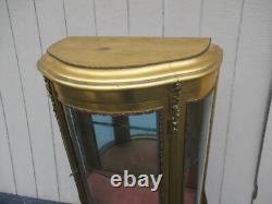 62511 Gold Decorator Curio Cabinet Etergie China Cabinet