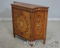 63207EC Adams Paint Decorated 2 Door Console Cabinet Commode