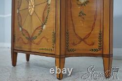 63207EC Adams Paint Decorated 2 Door Console Cabinet Commode