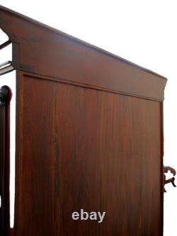 63752 Mahogany 2 pc. China Cabinet Curio Bookcase