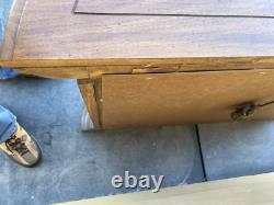 64540 Bow Glass Credenza Curio Cabinet