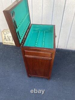 64750 Oriental Mahogany Silverware Chest