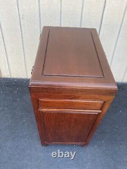 64750 Oriental Mahogany Silverware Chest