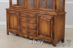67219 ETHAN ALLEN Country French China Cabinet