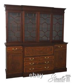 67608 HENKEL HARRIS Breakfront Bar Mahogany Bookcase