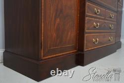 67608 HENKEL HARRIS Breakfront Bar Mahogany Bookcase