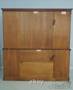 67608 HENKEL HARRIS Breakfront Bar Mahogany Bookcase