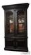 69061 Marge Carson Monumental Black Painted Finish China Cabinet